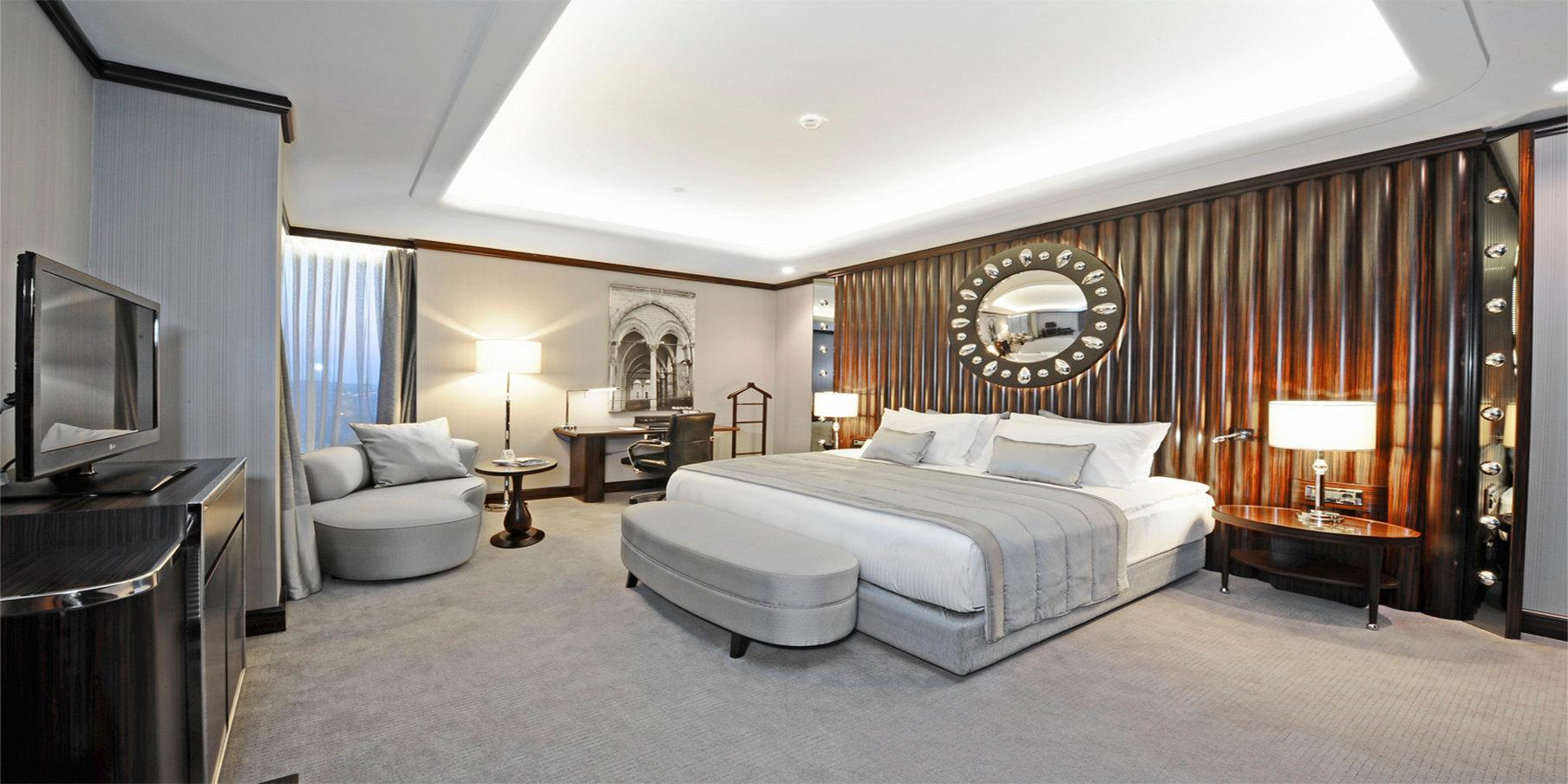 크라운 플라자 부르사 컨벤션 센터 앤드 테르말 스파 호텔 부루사 외부 사진 A bedroom at the hotel