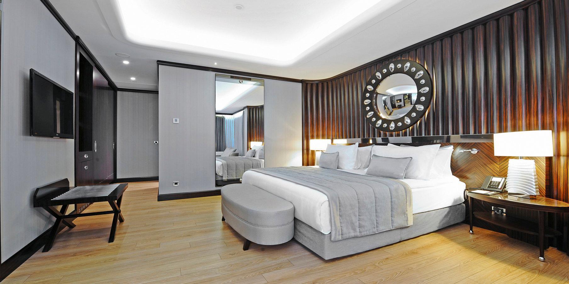크라운 플라자 부르사 컨벤션 센터 앤드 테르말 스파 호텔 부루사 외부 사진 A bedroom at the hotel