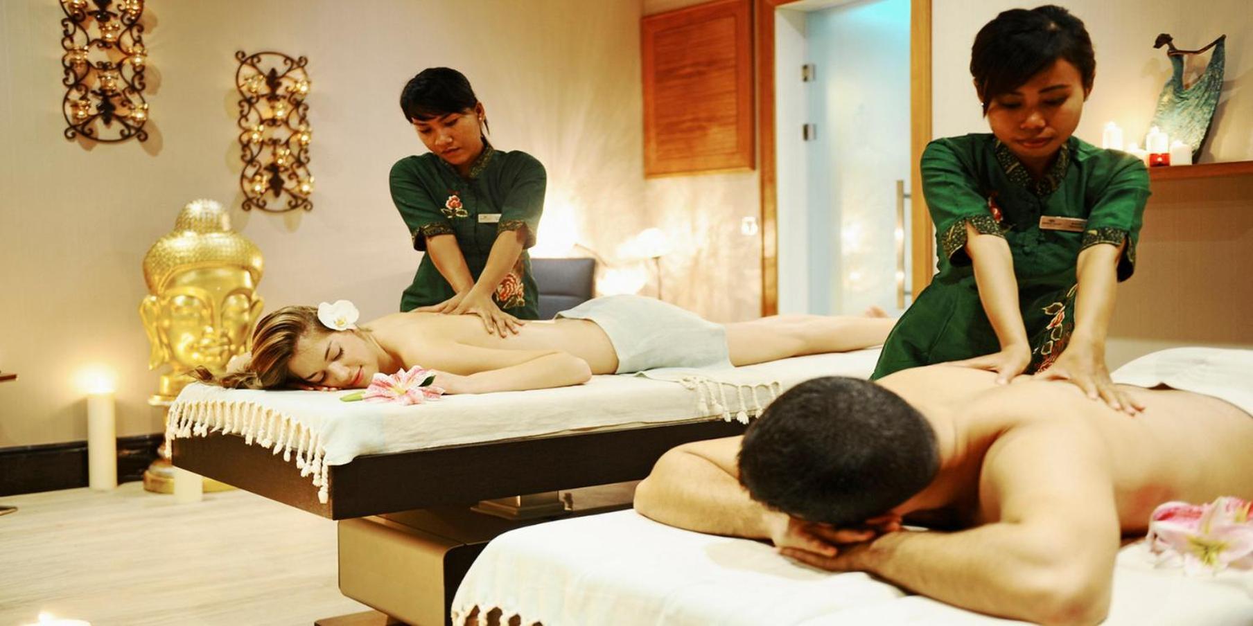 크라운 플라자 부르사 컨벤션 센터 앤드 테르말 스파 호텔 부루사 외부 사진 Thai massage